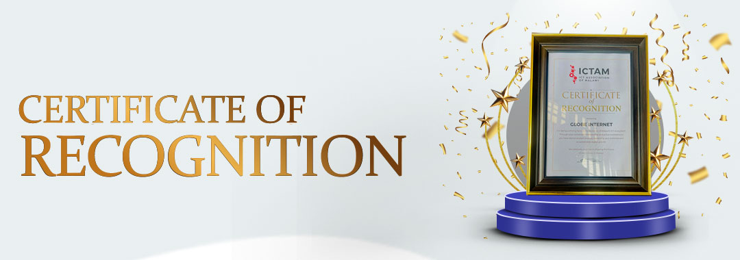 ICTAM – Certificate of Recognition